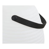 Gros plan sur la texture blanche de la Lampe LED Derry