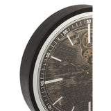 Détail du cadran de l'horloge J-Line avec finition dorée