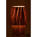 Vue de côté de la lampe Sara J-Ligne, mettant en avant ses dimensions