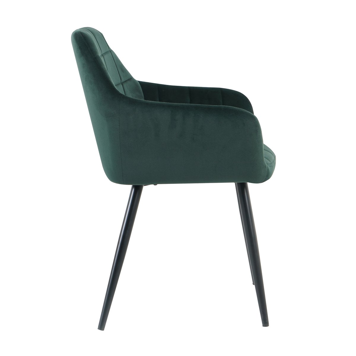 Fauteuils en velours noir avec suspension Wave Base
