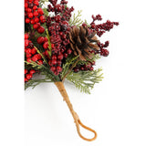 Guirlande de Noël Randell Rouge