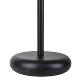 «Pasi» de tablette sans fil pour l'extérieur et à l'intérieur, en métal et en plastique en noir, dimmable, avec une fonction tactile et mémoire, environ. 26 cm de haut