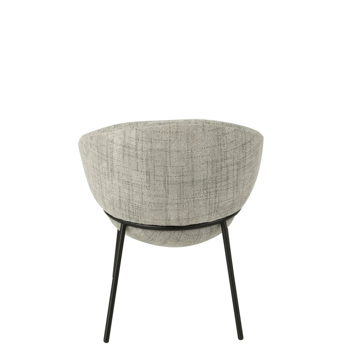 Chaise J-Line dans un salon moderne, ambiance chic