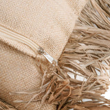 La Housse de Coussin Jute Bonita - Naturel - 40x40
