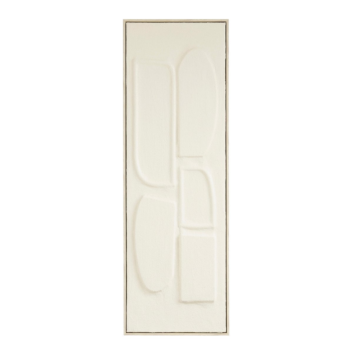 Décoration murale Mica Decorations en blanc cassé avec relief subtil