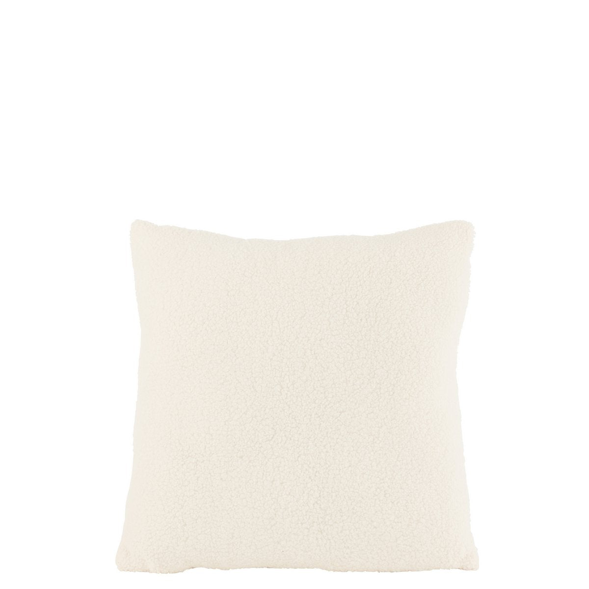 Vue rapprochée du coussin Teddy J-Line, mettant en valeur son design luxueux.