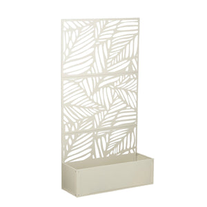 Support pour plantes extérieur Sapri Blanc cassé