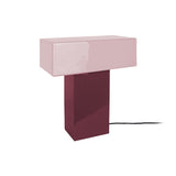 Lampe de Table Grato Recto - vue avant avec design angulaire