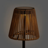 Détail du panneau solaire intégré de la lampe Salford