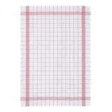 Torchon Metis Carreaux rouge
