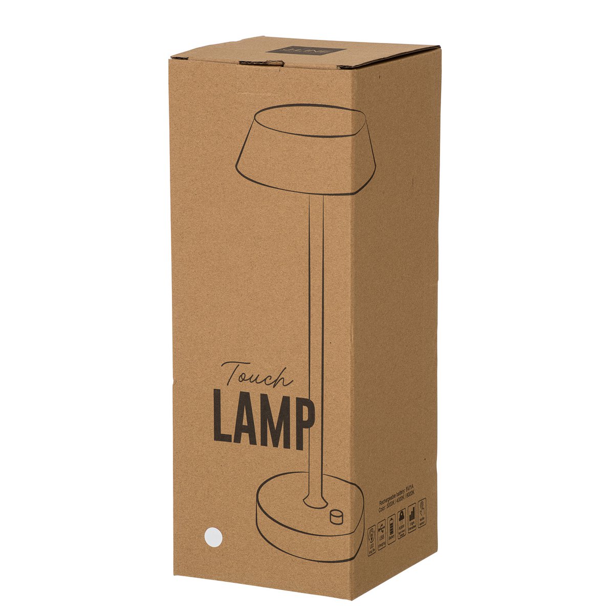 Lampe J-Line Noé éclairant un coin de lecture