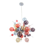 Couleurs pastel "explosion" pendentif "