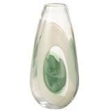 Vase Livy J-Line avec fleurs, décoration élégante