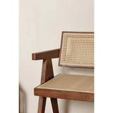 Vue latérale de la chaise Pierre Jeanneret