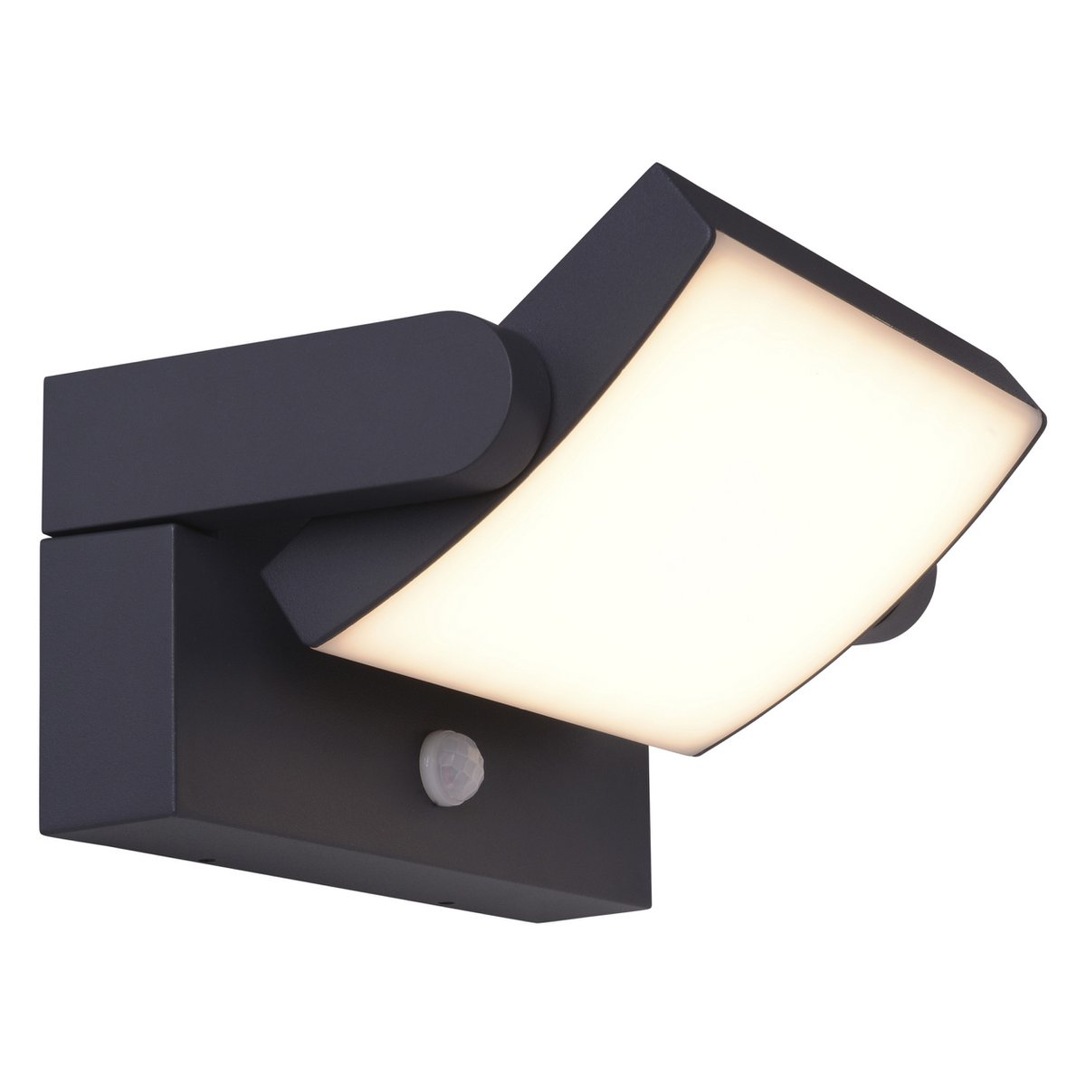 Applique d'extérieur LED Motus - vue avant avec capteur