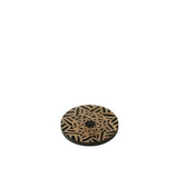 Ensemble de 4 dessous de verre Star en bois naturel, ambiance table