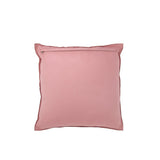 Coussin J-Line en cuir rouge avec texture luxueuse