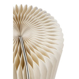 Ambiance avec le pouf J-Line pliable en papier blanc cassé