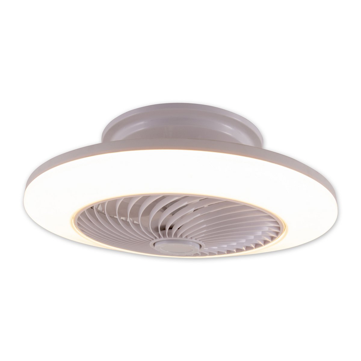 Plafonnier LED avec ventilateur "Adoranto" d: 55cm