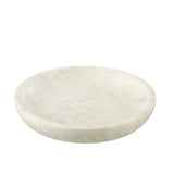 Détail du bol J-Line en marbre blanc, montrant sa texture élégante