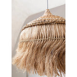 Le Pendentif Abaca Hoola - Naturel - L