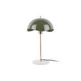Lampe de table à dôme ondulé