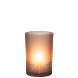 Lanterne J-Line Palmblad, détail du verre et de la base