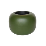 Cache-pot vert en fibre de pierre Phuket