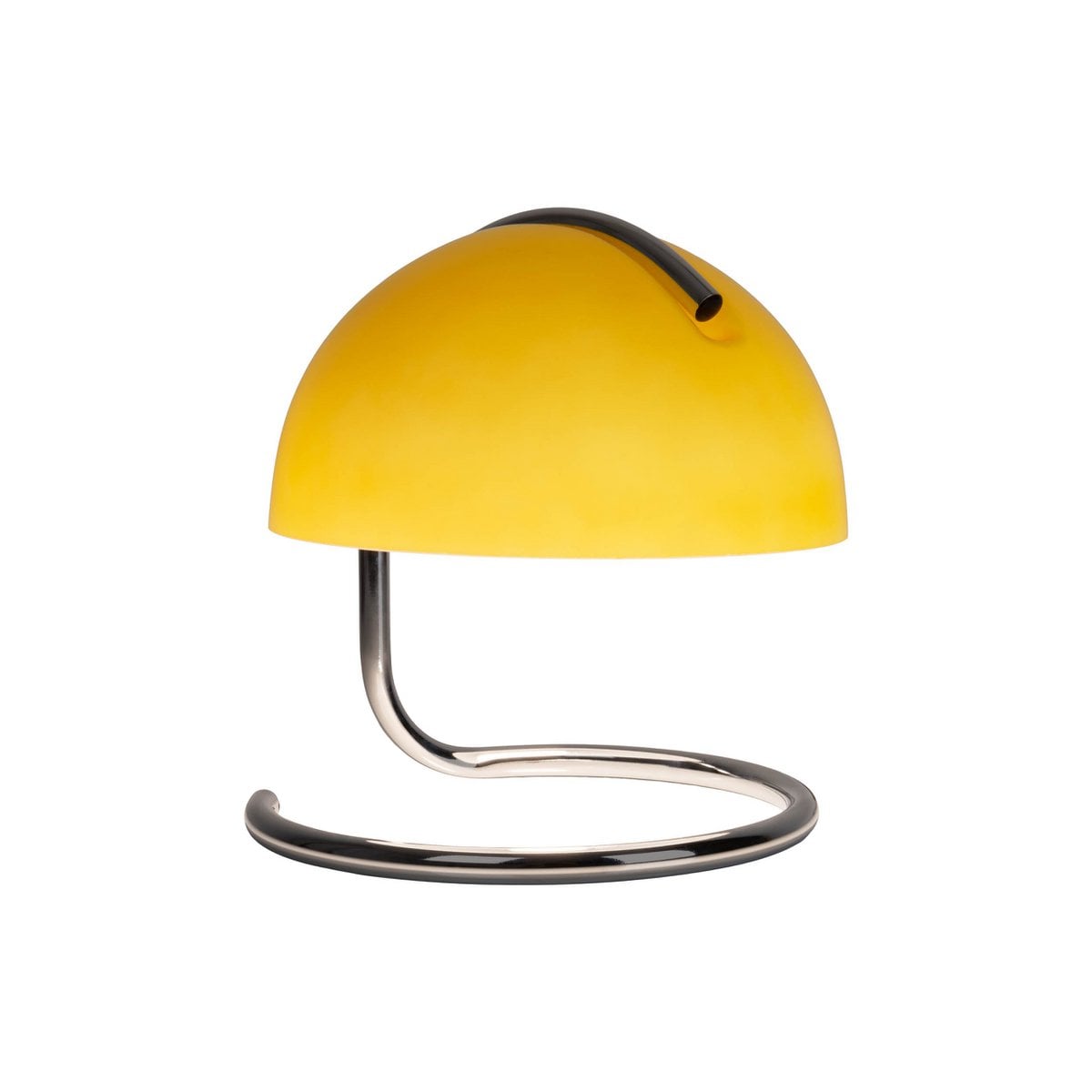 Lampe Burano jaune dans un intérieur contemporain