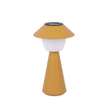Lampe de table solaire en forme de marionnette