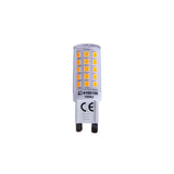 Lampe à LED à 6 sets G9, 3,5 watts, en plastique, blanc chaud