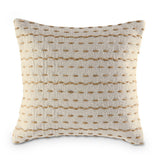 Coussin décoratif 40x40cm lot de 2 coussins de canapé coussins décoratifs coton et jute naturel