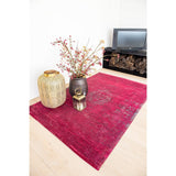Tapis Eco - Scarlet - Tapis rose