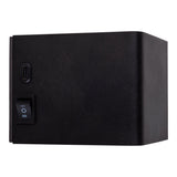 Cordy Wall Light "cube" magnétiquement, env. 10 x 10 cm, en métal noir, avec capteur de mouvement