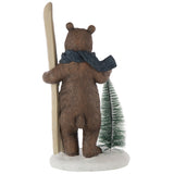 Figurine J-Line Beer Boom dans un décor de Noël élégant