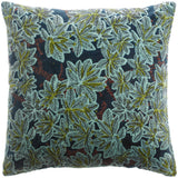 Coussin imprimé Ariane Pétrole 45 x 45