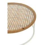 Table basse J-Line dans un salon scandinave élégant