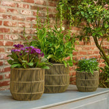Pot de fleurs extérieur Peta Green