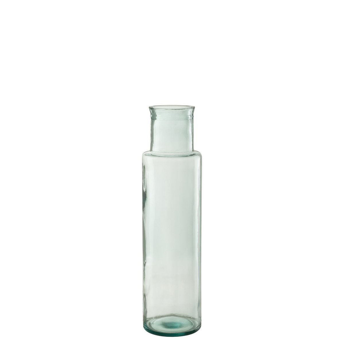 Vue latérale du vase J-Cylindre, mettant en avant son design