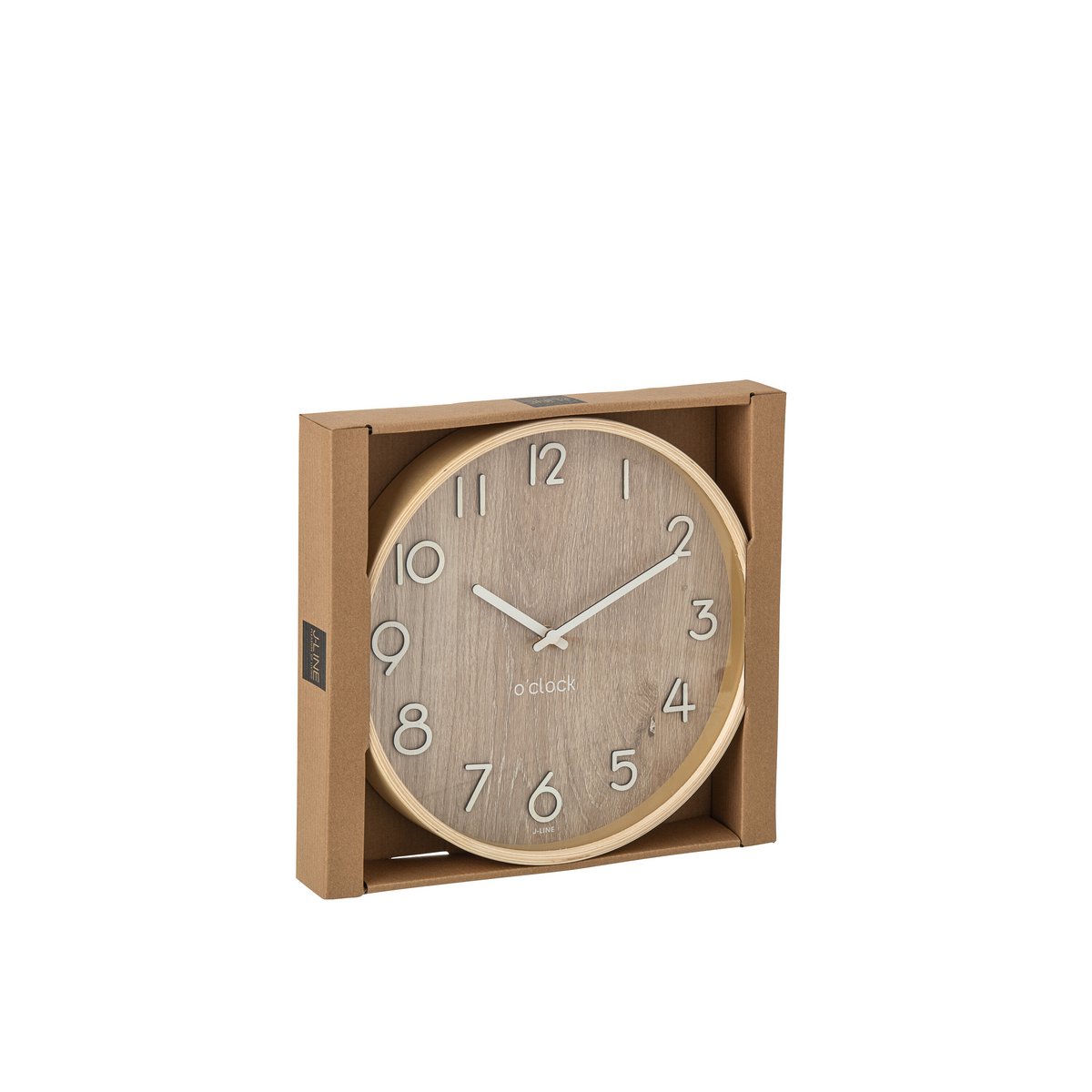 Horloge murale J-Line dans un intérieur scandinave