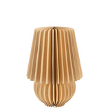Abat-jour J-Line pliable en papier camel, vue de face
