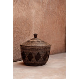 Le panier de rangement Crown - Brun naturel
