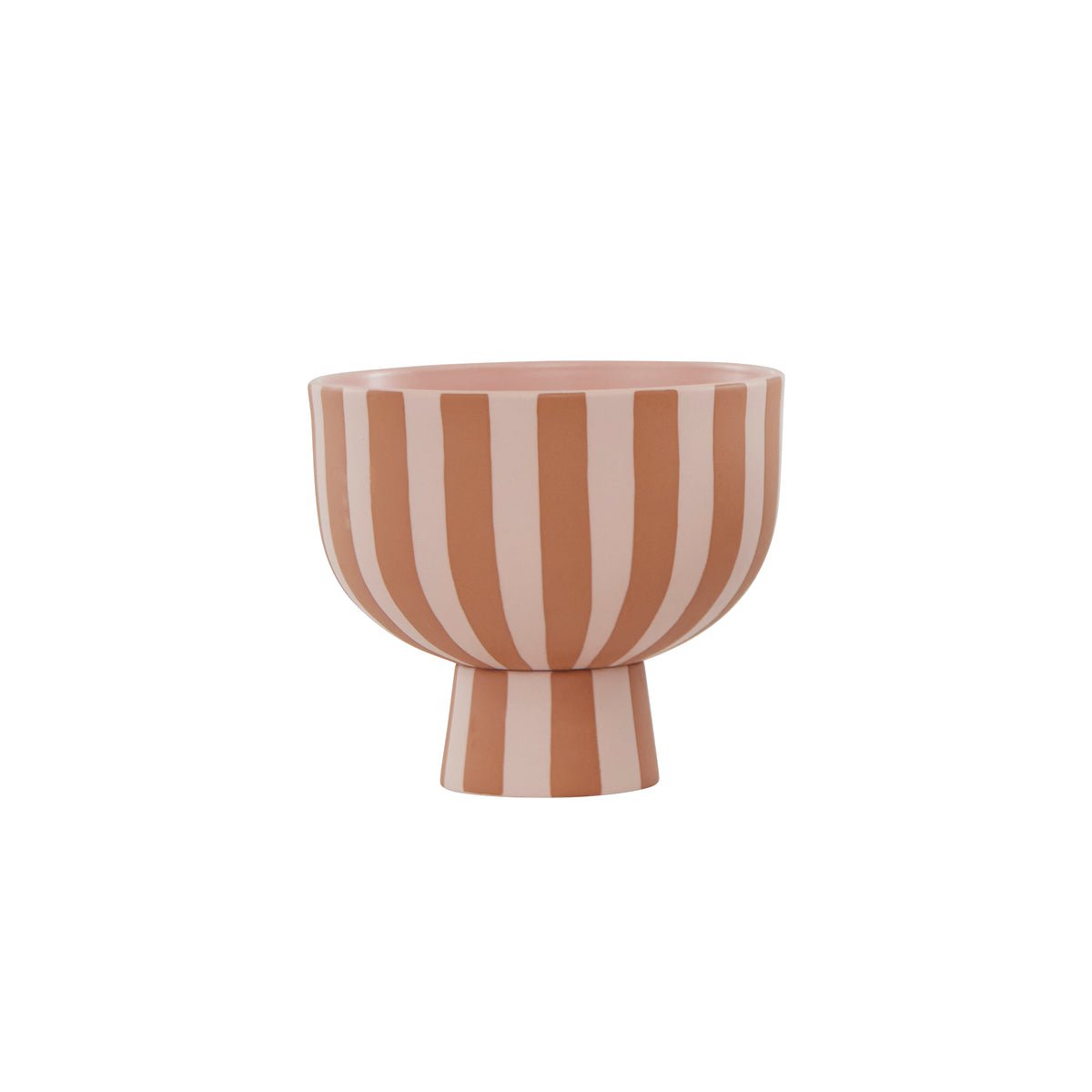 Bol Toppu en céramique, design graphique et élégant, Ø15 cm