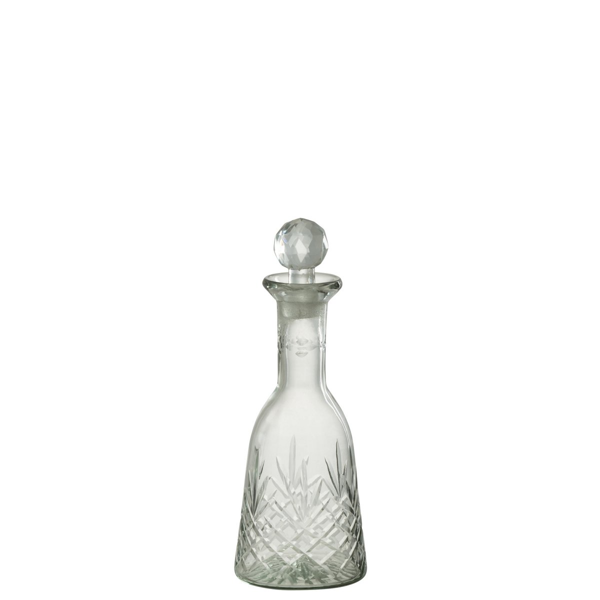 Détail de la bouteille J-Line, élégance et design raffiné.