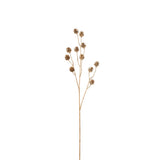 Branche pommes de pin dorée J-Line - décoration élégante
