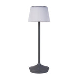 LED "Emmi" pour l'extérieur et à l'intérieur, lampe de table en métal et en plastique, avec des LED fermement construites, lampe à table à LED pour le balcon, la terrasse, le jardin, le salon, le jardin d'hiver, environ.