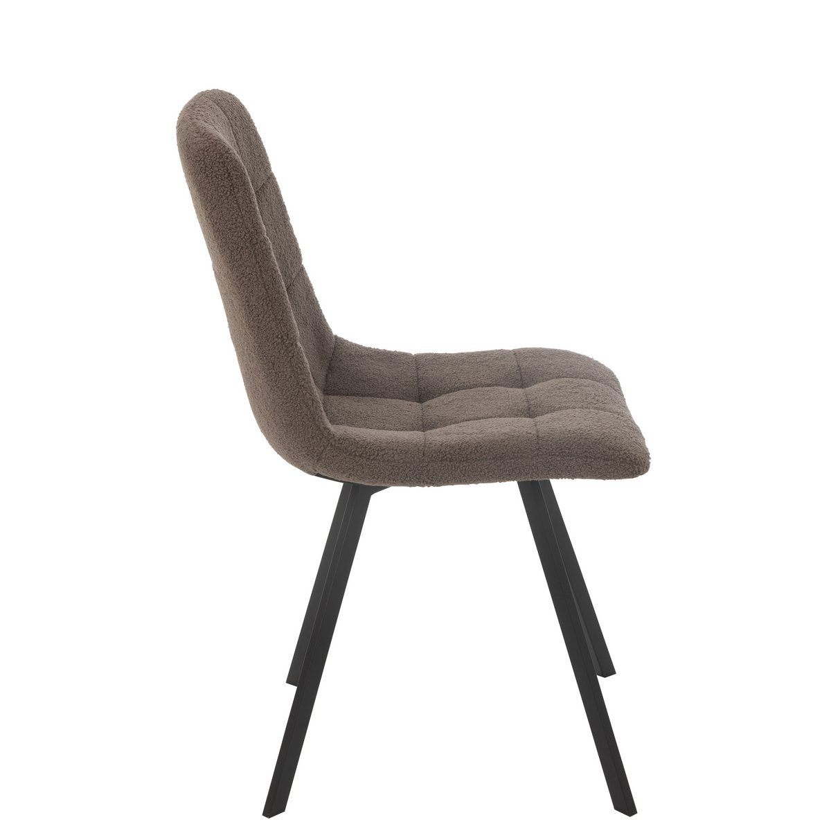Détail du tissu polyester de la chaise J-Line Clark