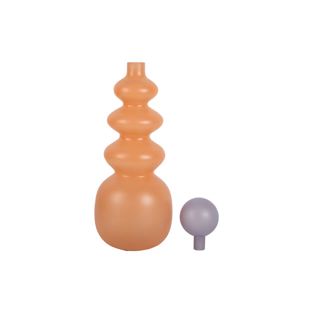 Vase Alegre Large Ring avec détail du motif, vue latérale