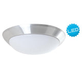 Lampe plafond murale à LED "cercle" D: 26cm