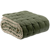 Chemin de lit uni Elise Verveine 90 x 240